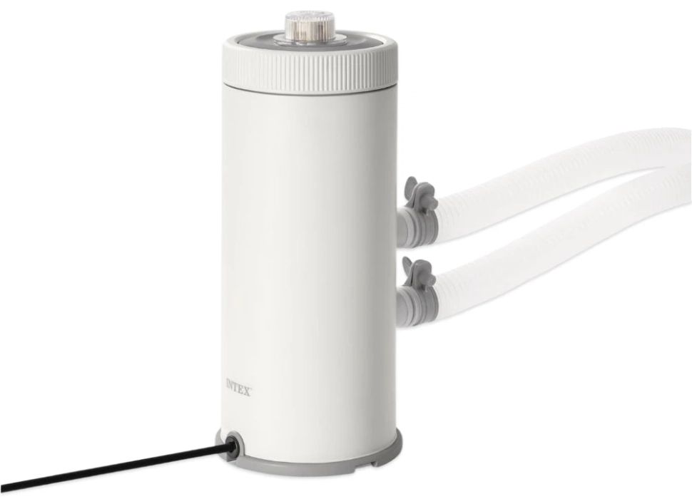 Фільтр-насос картриджний Intex 26604 (2006 л/год., 45W, тип картриджа: "A", для басейнів об'ємом 1100-14300 л., підключення Ø32 мм)