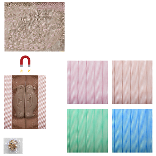 Москітна двірна сітка на магнітах 1.0*2.1м Stenson (R81907) фото 3