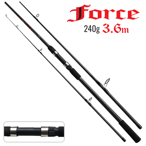 Спінінг короповий штекерний "Force" 3.6м 240г Sams Fish (SF24193-3.6)
