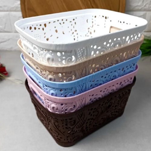 Кошик-плетінка "Ажур" 18л 29.5*40*19см Stenson PB-584