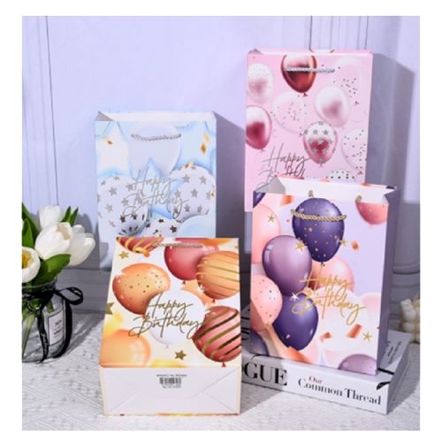 Пакет подарунковий паперовий L "Happy birthday" 30*41.5*12см Stenson R33226-L