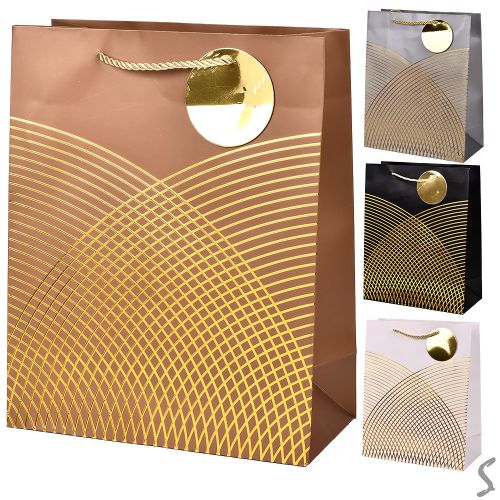 Пакет подарунковий паперовий S "Luxury" 18*23*10см Stenson R98757-S