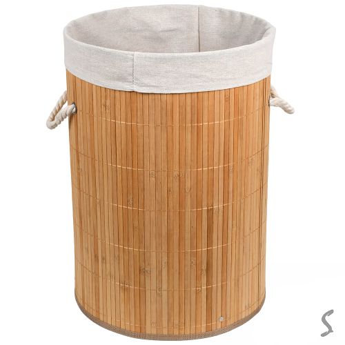 Кошик для білизни складаний 36*50см Stenson R35095 фото 2