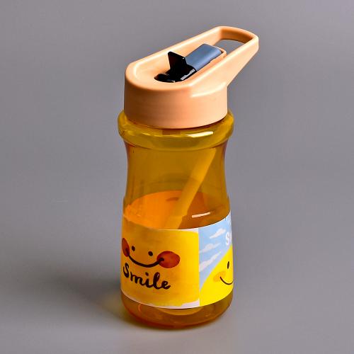 Пляшка-поїлка дитяча з трубочкою 500мл Stenson WW02676 фото 5