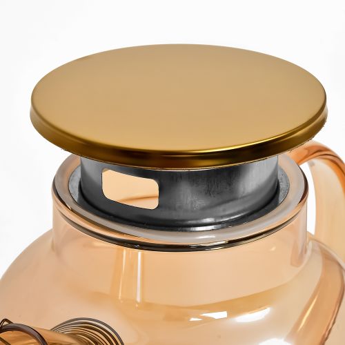 Графін скляний з кришкою 1.8л Stenson R92908 фото 4