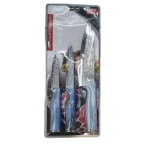 Ножі кухонні "Space gold" 3пр/наб 15.5*37см Stenson R97594