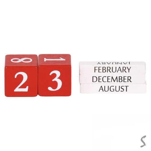 Декор новорічний "Calendar" 7*12см Stenson R33801 фото 2