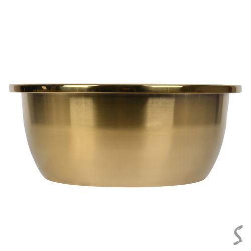 Миска SS "Gold" 36см Stenson R40353-36 фото 2