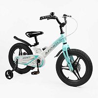 Велосипед дитячий двоколісний Corso MT-16705 «Monti» (колеса Ø16"/гума, рама: магній, допоміжні колеса, гальмо ручне, від 5 років)