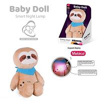 Нічник MBQ 665-9 вбудований акумулятор, USB Type-C кабель, підсвічування, мелодії, нічник, таймер вимкнення, регулювання гучності, в коробці