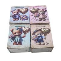 Пакет подарунковий паперовий M "For You" 26*32*12см Stenson R33501-M