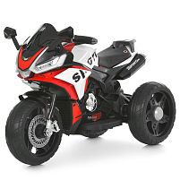 Електромотоцикл дитячий триколісний Bambi Racer M 6267EL-3 (колеса Ø11.8"/EVA, акк 12V/4,5Ah, мотор 2*12V/35W, до 5 км/г, до 30 кг)