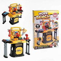 Набір інструментів 661-510 102 елементи, звуки, мелодії, підсвічування, електричний шуруповерт, в коробці