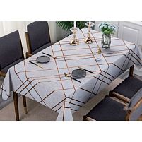 Скатертина-клейонка ПВХ з принтом на тканевій основі глянець Марсель 1.37*20м Stenson MA-5916