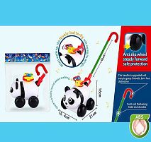 Каталка 0523 пискавка, рухомі елементи, 21х15.4х46 см, в пакеті