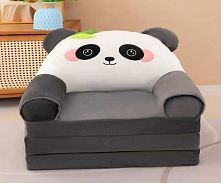 Крісло розкладне м’яке M 19931 “Панда”, 50х38х43 см, у розкладеному вигляді - 120 см, в пакеті