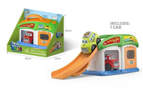 Парковка 099-4 24х12х18 см, машинка, в коробці