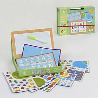 Магнітна дошка C 39986 маркер на водній основі, математика, в коробці