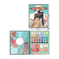 Косметика LK 5172 35 кольорів тіней, хайлайтери, рум'яна, у плівці