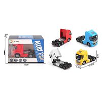 Трейлер JS 1132 A металопластик, інерція, звуки, підсвічування, в коробці