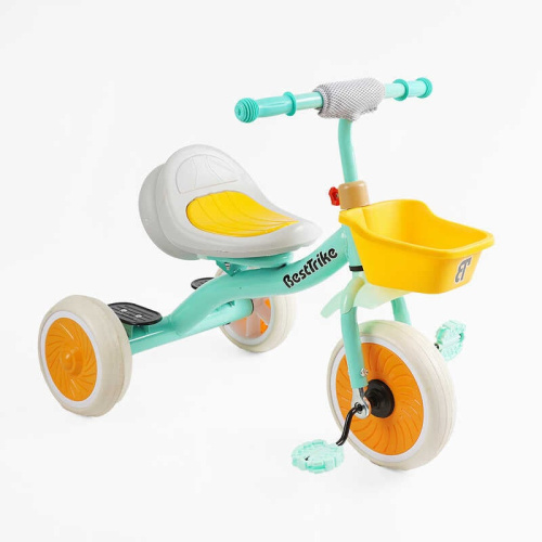 Велосипед дитячий триколісний Best Trike BS-49151 (колеса: переднє Ø10"/задні: Ø8"/EVA, рама: сталь, музика, до 25 кг)