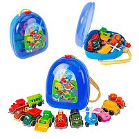 Набір машин "Транспорт Міні" 9253 "Technok Toys", у рюкзаку