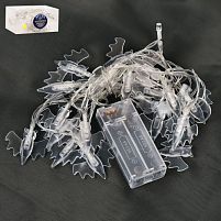 Гірлянда світлодіодна "Halloween Bat" 3м жовта 20led (2AA) Stenson R96113
