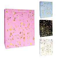 Пакет подарунковий паперовий L "Glitter" 44*31*12см Stenson R96676-L
