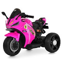 Електромотоцикл дитячий Bambi Racer M 6345ELR-8 (колеса: переднє Ø9.84/EVA, акк. 12V/4.5Ah, мотор: 2*12V/25W, до 5 км/г, до 50 кг)