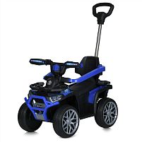 Електромобіль дитячий Bambi Racer M 5944EBLR-4 «Квадроцикл» (3в1, каталка-толокар-електромобіль, з батьківською ручкою)