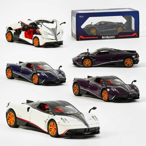 Машинка GT - 01557 "Авто Експерт", 2 кольори, металопластик, 1:24, звук, світло, інерція, рухомі елементи, у коробці, ВИДАЄТЬСЯ МІКС ВИДІВ