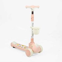 Самокат триколісний Skyper FS-037/76 (колеса: Ø4.92"/PU, рама: пластик/складна, кошик, до 25 кг)