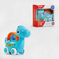 Каталка HE 8007 Штрих-60194 "Динозаврик", КОЛІР БЛАКИТНИЙ, у коробці