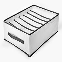 Коробка-органайзер для зберігання білизни 7від 32*25*17см Stenson 3225177J-WHITE