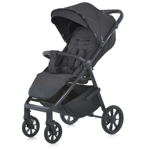 Коляска дитяча прогулянкова El Camino ME 1182 MALTA Black Onyx