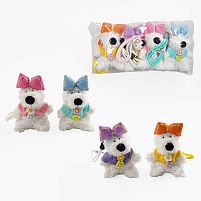 Брелок C 70738 ЦІНА ЗА 4 ШТУКИ В УПАКОВЦІ, “Песик”, карабін, шнурок, в пакеті