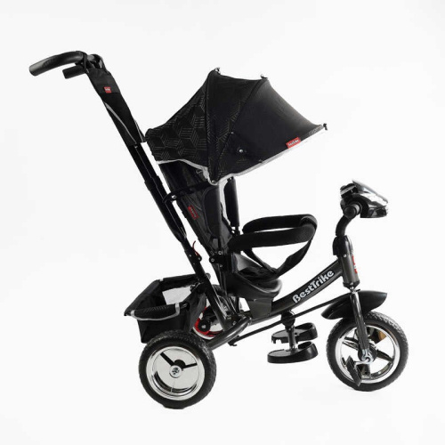 Велосипед дитячий триколісний Best Trike 6588/62-403 (колеса: переднє Ø9.84"/задні: Ø7.87"/пластик, рама: сталь, батьк. ручка, нахил спинки, до 25 кг) фото 2