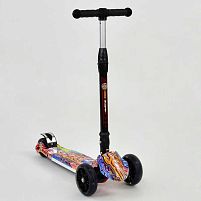 Самокат двоколісний дитячий Best Scooter А 24717/ 7404 (колеса: передні Ø5.5"/заднє Ø3,15"/PU, рама: алюміній, до 40 кг)