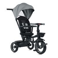 Велосипед дитячий триколісний Turbotrike MT 1038 Grey (колеса: EVA, рама: метал, батьківська ручка, нахил спинки, ремінь, бампер, до 30 кг)