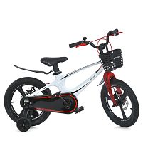 Велосипед дитячий двоколісний Profi MB 161020-9 (колеса Ø16"/гума, рама: магній, додаткові колеса, гальмо ручне, до 40 кг)