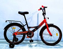 Велосипед дитячий двоколісний Corso MX-90147 «Maxis» (колеса Ø18"/гума, рама: сталь, допоміжні колеса, гальмо ручне, від 6 років)