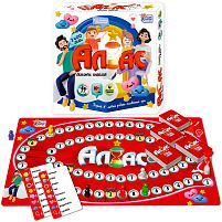 Настільна гра “Аліас” 67997 "4FUN Game Club", пісочний годинник, 300 карток, ігрове поле, фішки, в коробці