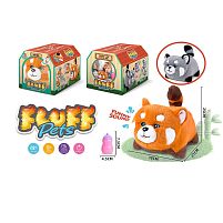 Інтерактивна тваринка BL 352 2 види, кліпає, сенсорний та магнітний датчик, звук, пляшечка, повторює слова, в коробці