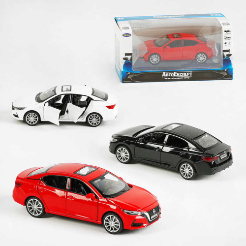 Машинка TK - 10584 "Авто Експерт", 3 кольори, металопластик, 1:32, звук, світло, інерція, рухомі елементи, в коробці, ВИДАЄТЬСЯ МІКС ВИДІВ