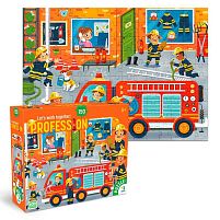 Пазл "Професії. Пожежник" 300702 "DoDo", 150 елементів, в коробці