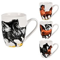 Чашка "Horses" 360мл Stenson R34413