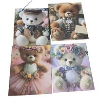 Пакет подарунковий паперовий L "Teddy" 31*40*12см Stenson R33707-L