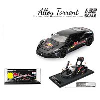 Машинка ТК-11874 "Авто Експерт", металопластик, 1:32, світло, звук, інерція, відчиняються двері, багажник та капот, в коробці