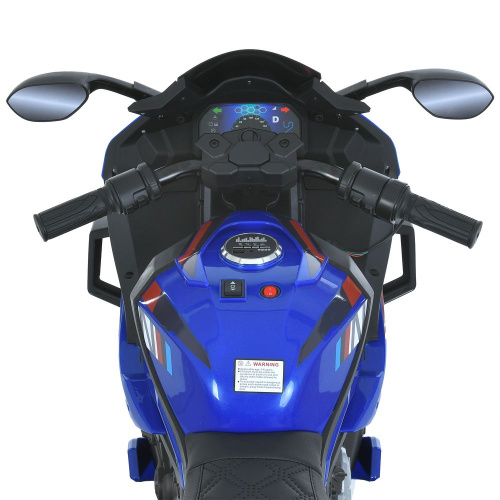 Електромотоцикл дитячий триколісн. Bambi Racer M 6143EL-4 (колеса передні Ø12.2", задні Ø12.6"/EVA, акк 12V/7Ah, мотор 2*12V/25W, до 7 км/г, до 30 кг) фото 7