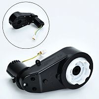Редуктор колеса в зборі з мотором для дитячого електромобіля Bambi Racer M 6161-GEAR BOX (12V, 45W, отвір під вісь: Ø10 мм, ↔19 см)